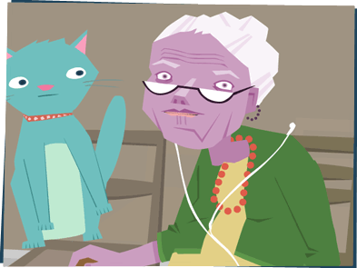 Granny and The Cat
