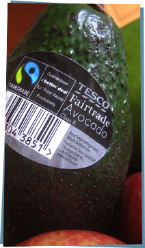 Fair trade avocado