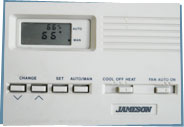 A digital thermostat wall box