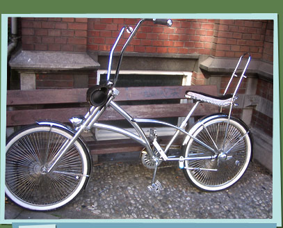 Expensive-looking bicycle