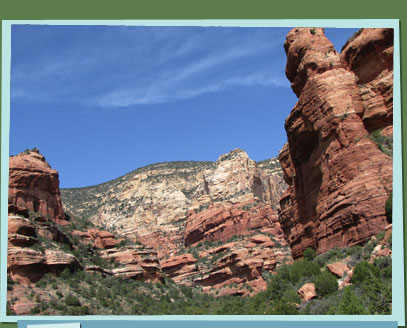 Red rocks