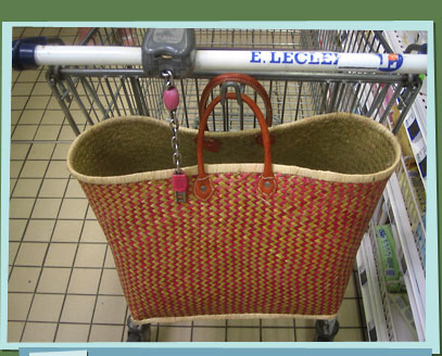 Shopping cart and basket