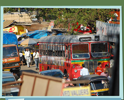 Colorful bus