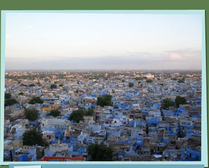 The city of Jodhpur
