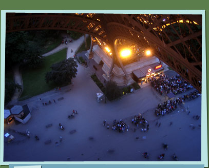 View from Eiffel Tower