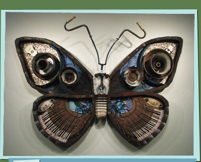 Trash art moth