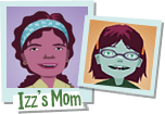 Izz's Mom and Izz